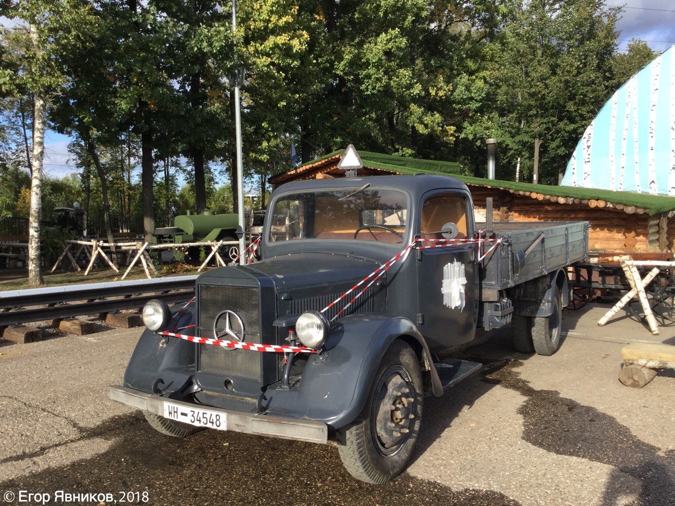 Mercedes-Benz L3000, #WH-34548. Московская область, Ильинское шоссе 4-ый км (Музей техники Вадима Задорожного)