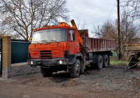 Бортовой грузовик Tatra T815 с краном-манипулятором. Харьковская область, г. Харьков, Роганская улица