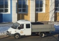 Бортовой автомобиль ГАЗ-330232 "Газель" #А 709 ЕУ 45.  Курган, улица Куйбышева 
