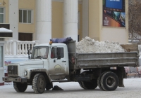 Самосвал ГАЗ-САЗ-3507 на шасси ГАЗ-33072 #К 339 АР 45.  Курган, улица Гоголя