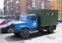 Автомастерская на шасси ГАЗ-3303 #Р196КС163. г. Самара, пл. им. В. В. Куйбышева