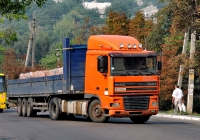 Седельный тягач DAF XF 95 #ВМ 7984 АІ. Харьковская область, г. Чугуев, Харьковская улица