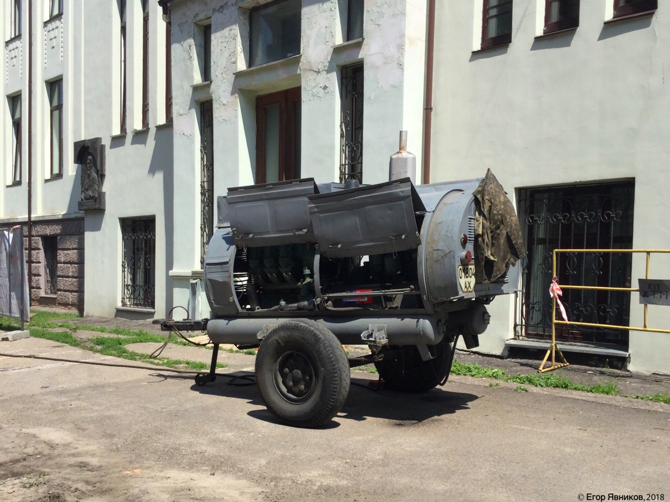Cтанция компрессорная ПКСД-5,25Д, #01804АХ. Харьковская область, г. Харьков, улица Олеся Гончара 