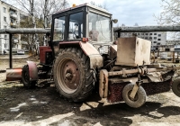 Коммунальная машина на тракторе Беларус-82.1 (МТЗ-82.1), # 1364 АВ 29 . Архангельская область, Мирный, Степанченко улича