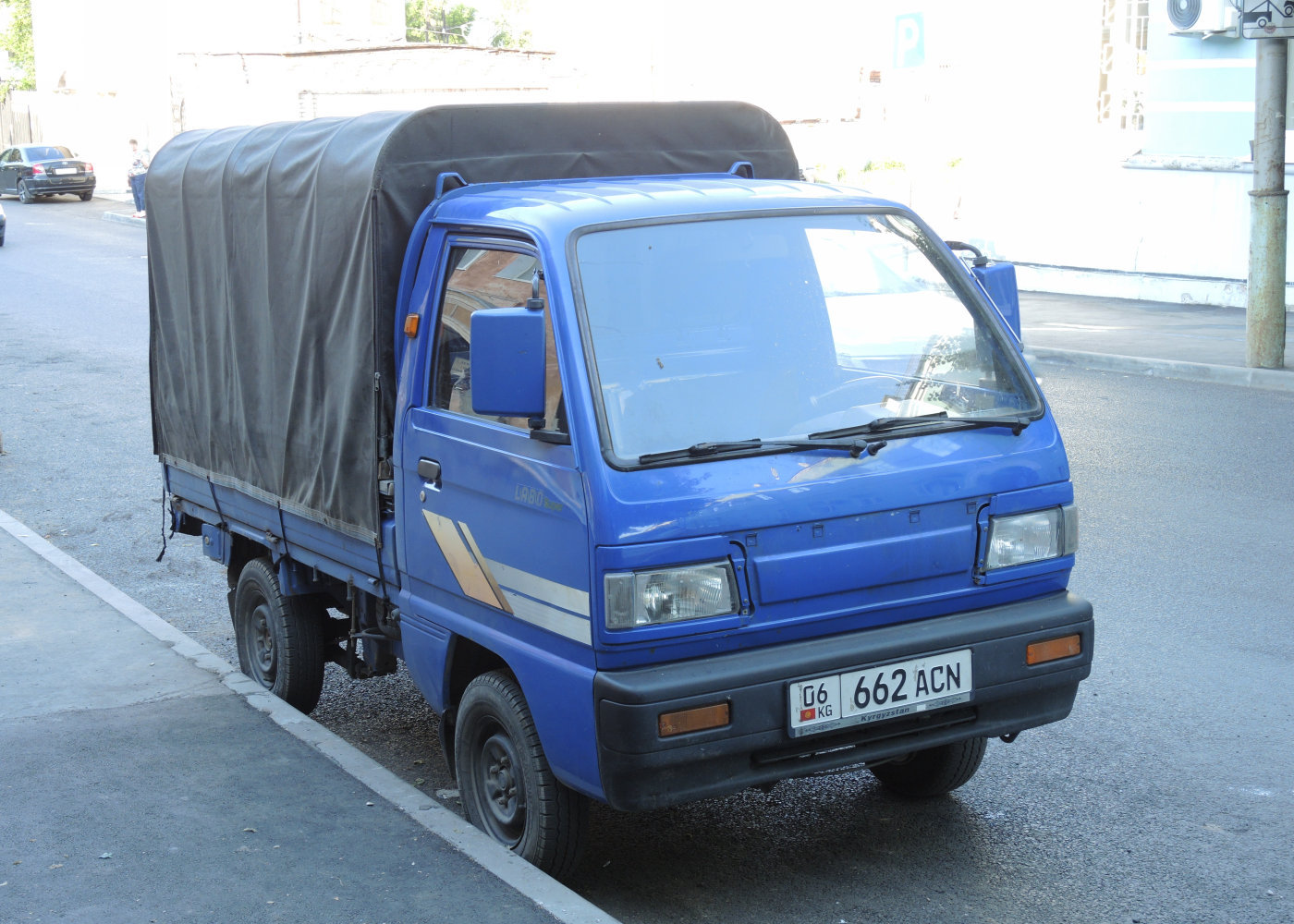 грузовой автомобиль Daewoo LABO #O6KG662ACN (Киргизстан). г. Рязань, ул. Почтовая