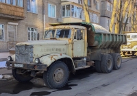 Самосвал «Харьковских тепловых сетей» КрАЗ-256Б1, #313-68ХА. Харьковская область, г. Харьков, улица Крымская 