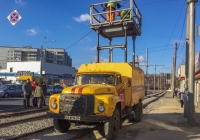 Автоподъёмник АТ-70 на шасси ЗиЛ-431412, #АХ8916ЕН. Харьковская область, г. Харьков, улица Матюшенко 