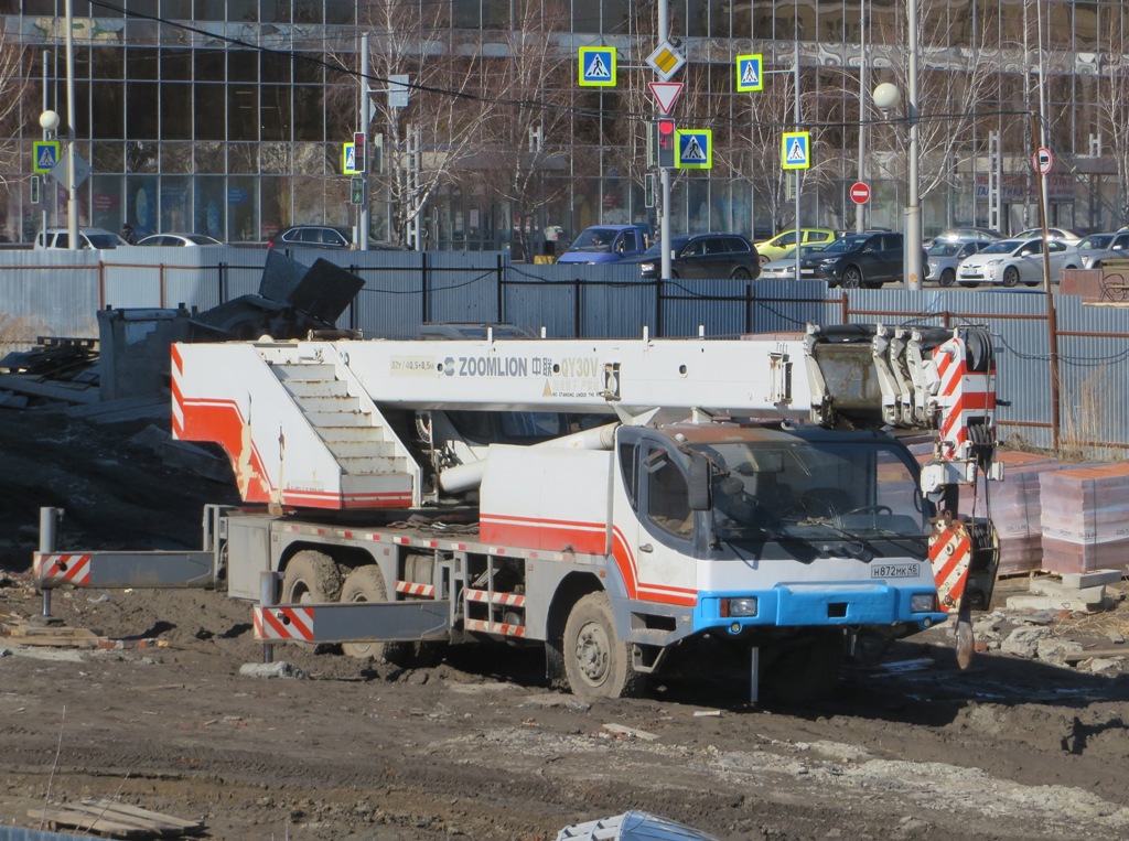 Автокран Zoomlion ZLJ5323JQZ30V #Н 872 МК 45 .  Курган, улица Климова