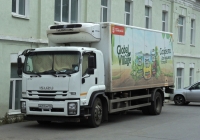 рефрежираторный фургон на шасси Isuzu FV #М603ОМ750. г. Самара, ул. Ново-Садовая