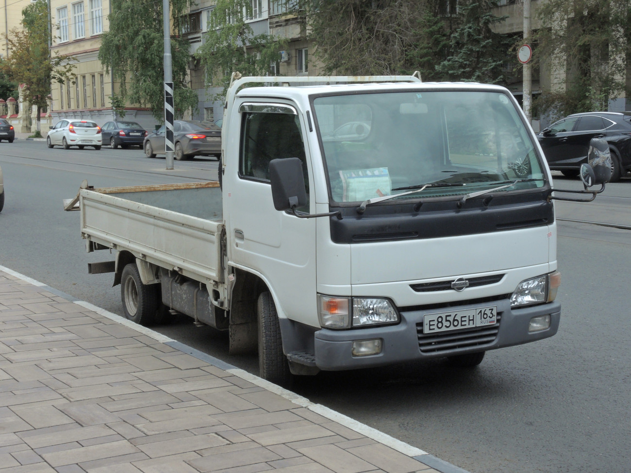 грузовой автомобиль Nissan Atlas* #Е856ЕН163. г. Самара, ул. Галактионовская