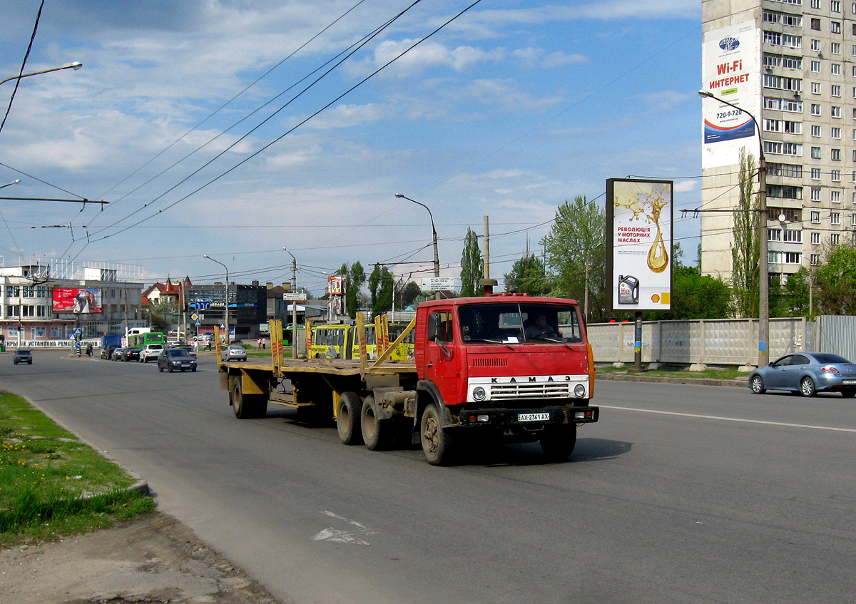 Седельный тягач КамАЗ-5410 #АХ 2361 АХ. Харьковская область, г. Харьков, проспект Льва Ландау