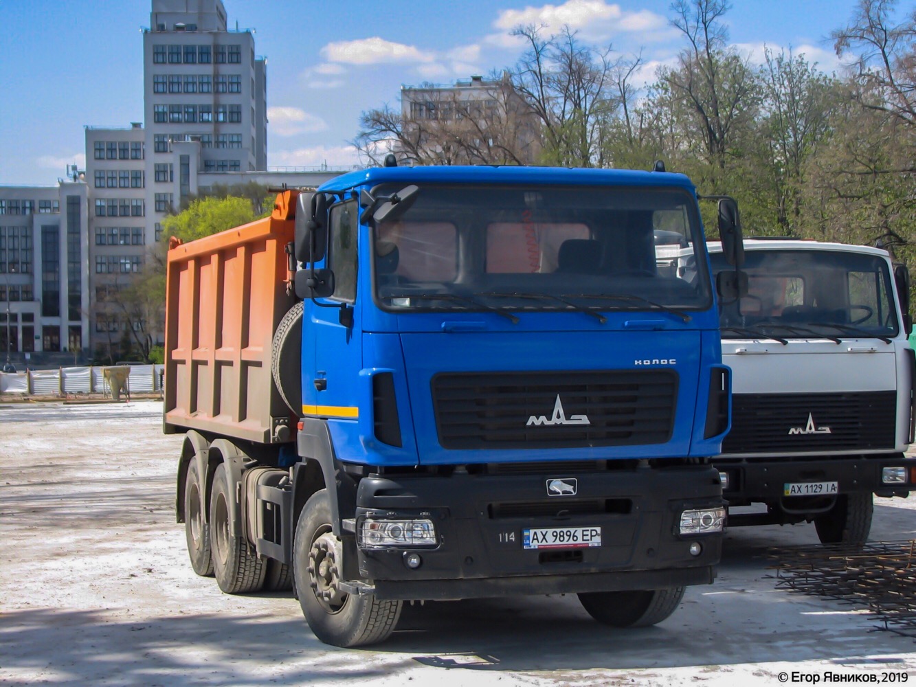 Самосвал МАЗ-6501C5, #АХ9896ЕР. Харьковская область, г. Харьков, площадь Свободы