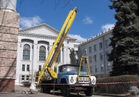 Автоподъёмник Р-183 на шасси ЗиЛ-431412, #9729ХАТ. Харьковская область, г. Харьков, улица Серповая
