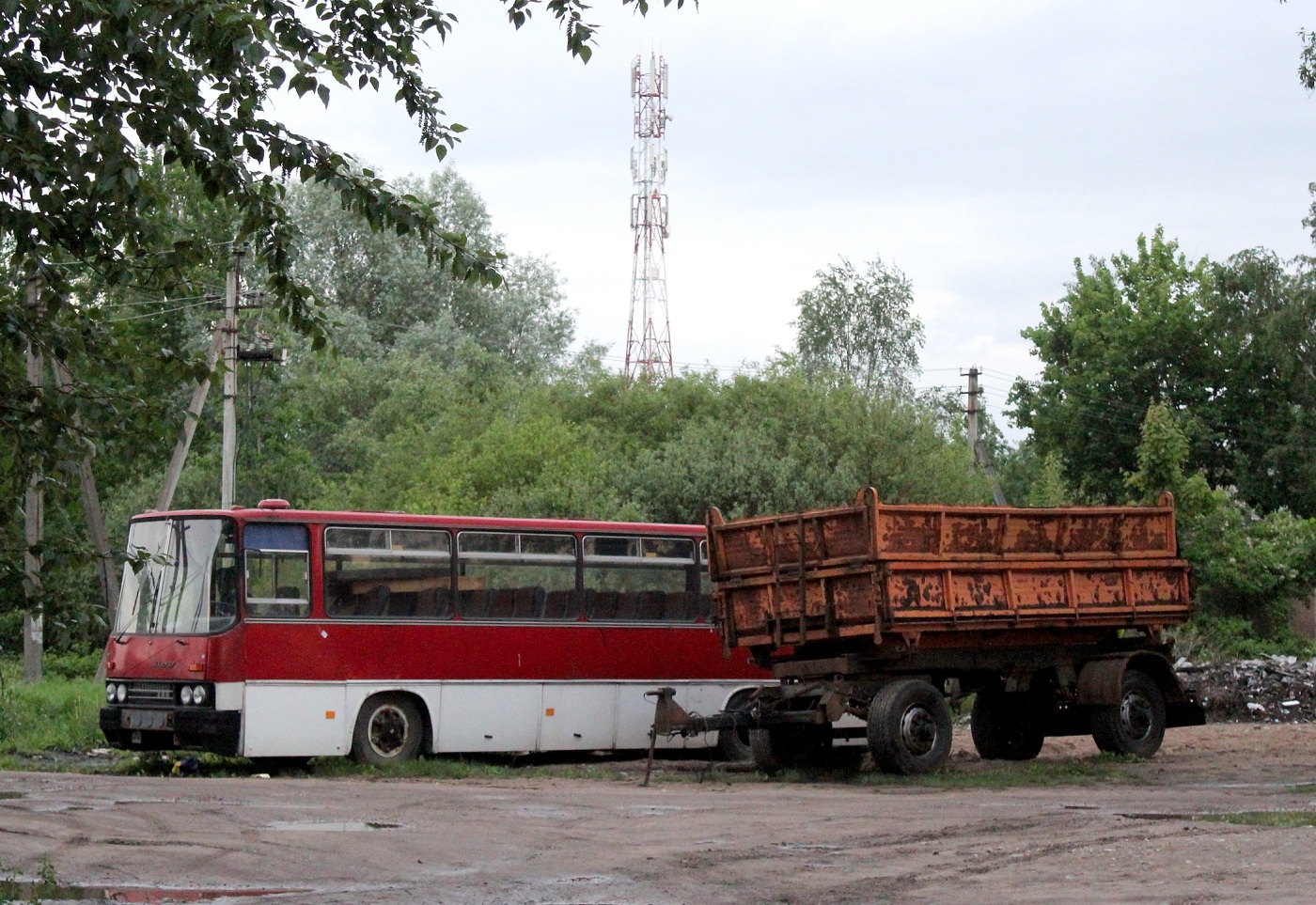 Прицеп. Псков, Боровая улица