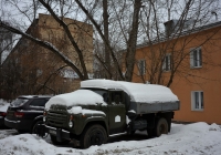 Аэродромная комбинированная поливо-моечная машина АКПМ-3 на шасси ЗиЛ-431412 #Р 429 СН 71. Москва, Коптевская улица 