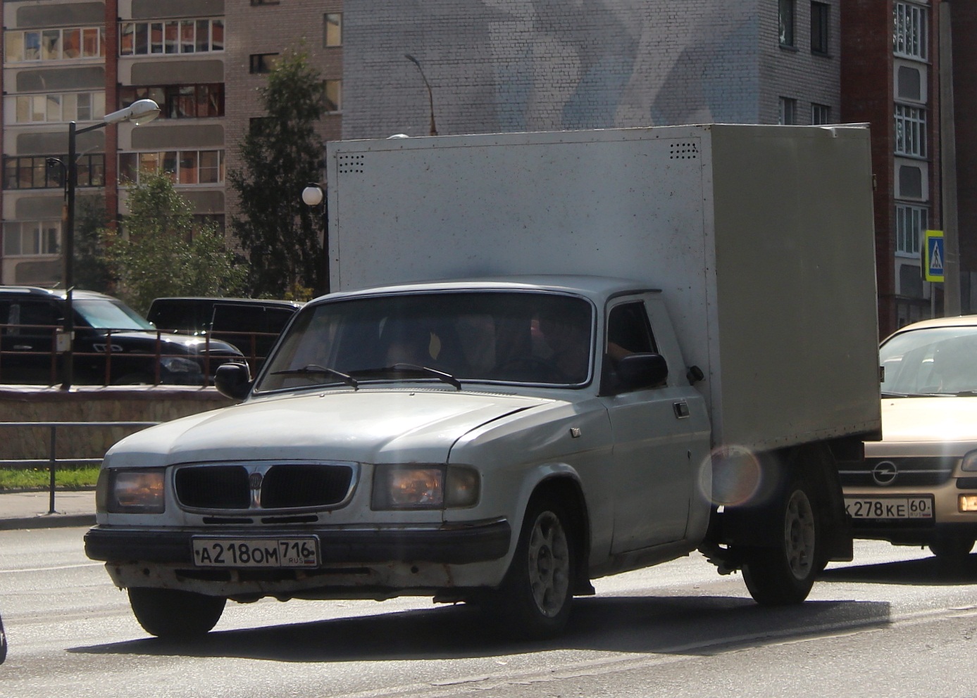 ГАЗ-17310В Трофим #А 218 ОМ 716 Производство: Кимовский завод Гидропривод. Псков, Рижский проспект