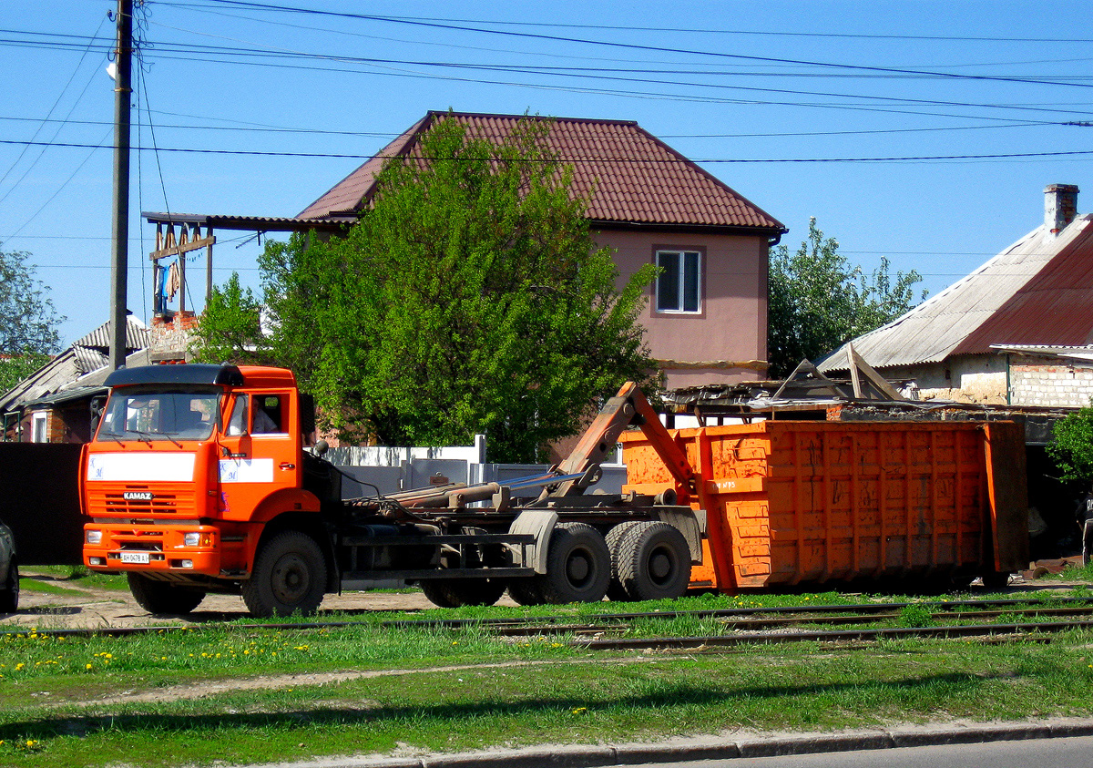 Мультилифт на шасси КамАЗ-6520 #АН 0478 АI. Харьковская область, г. Харьков, улица Академика Павлова