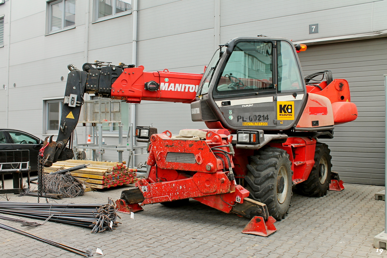 Телескопический погрузчик Manitou MRT 1742M. Konduktorska 39, Катовице, Польша