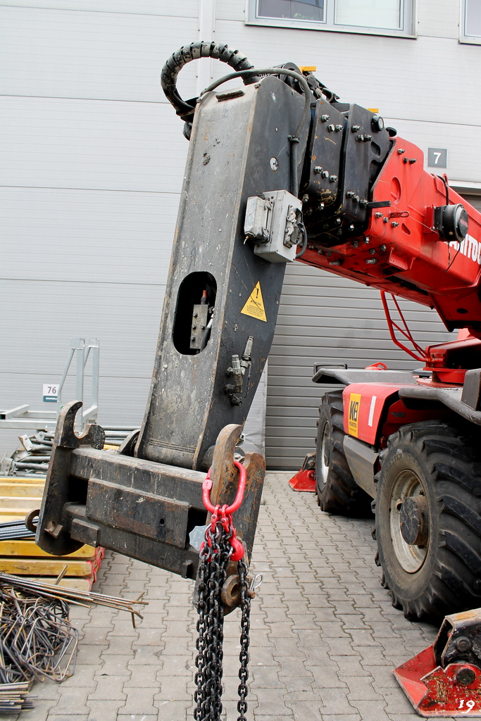 Телескопический погрузчик Manitou MRT1742M. Konduktorska 39, Катовице, Польша