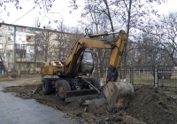 Экскаватор ТВЭКС ЕК-14. Приднестровье, Тирасполь, Одесская улица