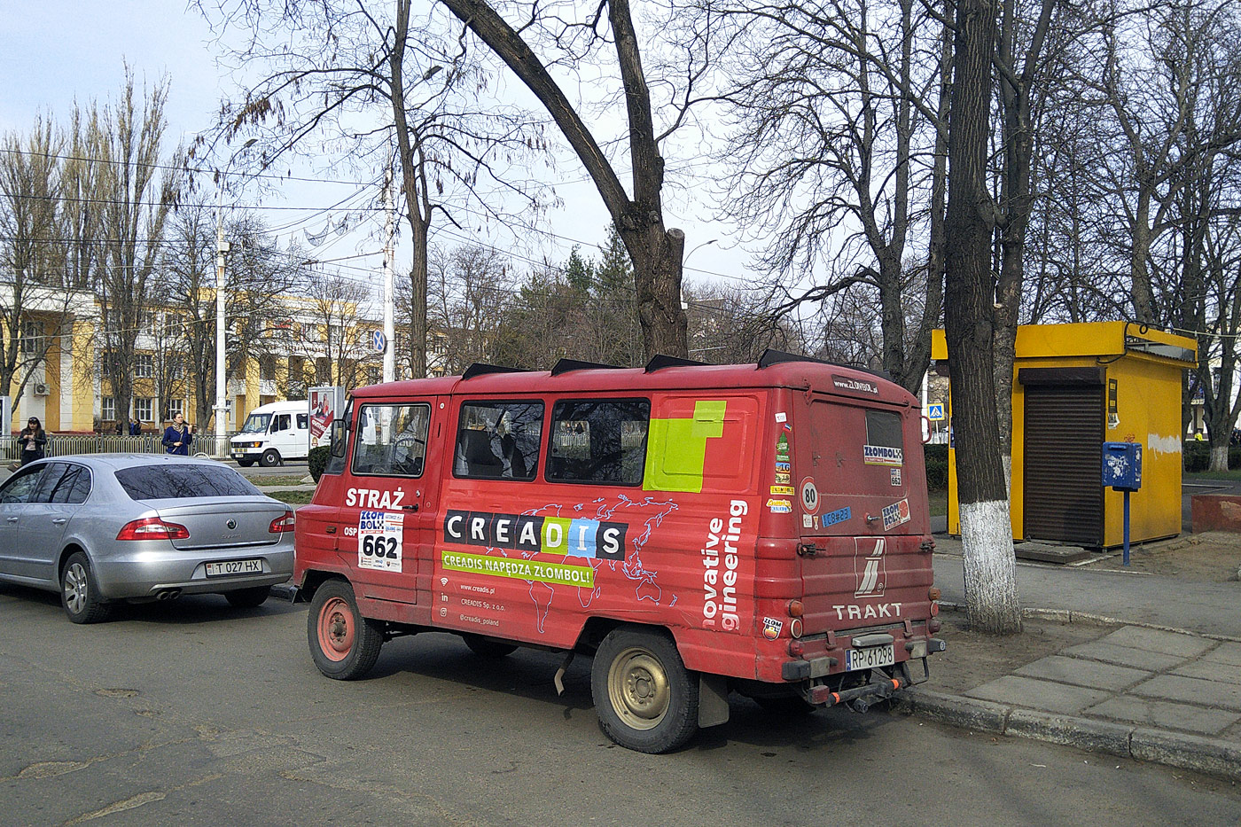 Фургон Zuk A07B #RP 61298. Приднестровье, Тирасполь, бульвар Гагарина