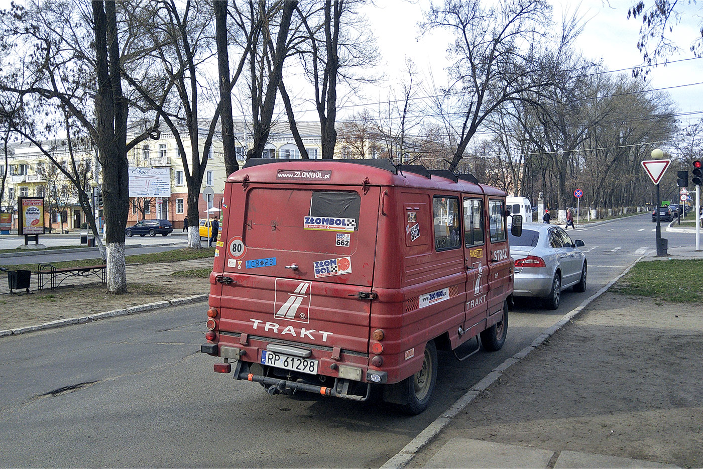 Фургон Zuk A07B #RP 61298. Приднестровье, Тирасполь, бульвар Гагарина