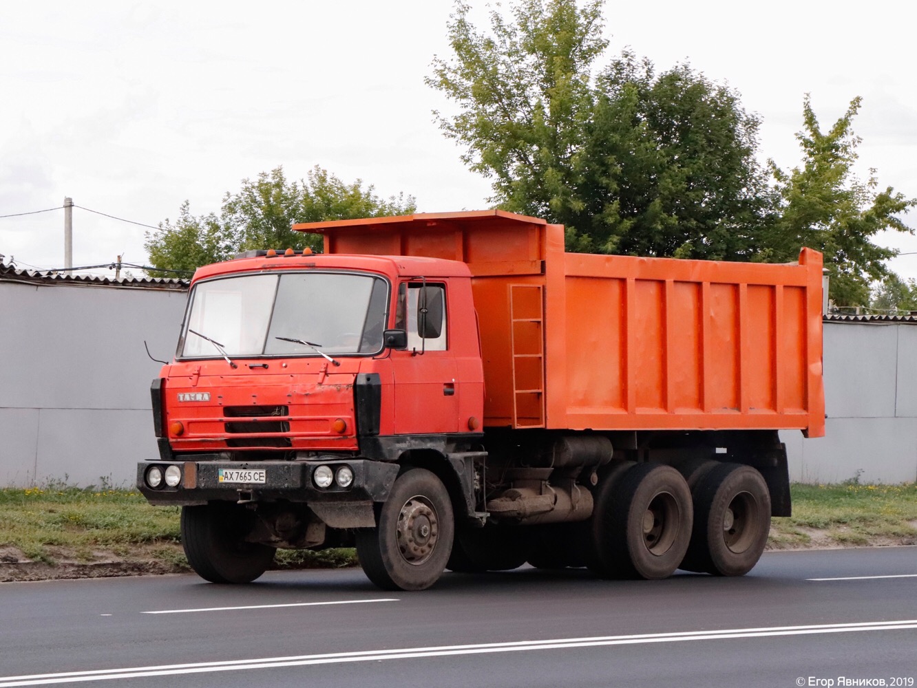 Самосвал Tatra T815S1, #АХ7665СЕ. Харьковская область, г. Харьков, улица Леся Сердюка 