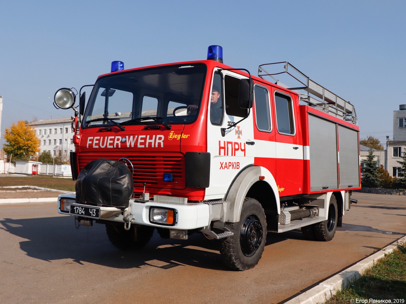 Автонасос LF-16-TS на шасси Mercedes-Benz 1019 AF, #1784Ч3. Харьковская область, г. Харьков, улица Баварская 