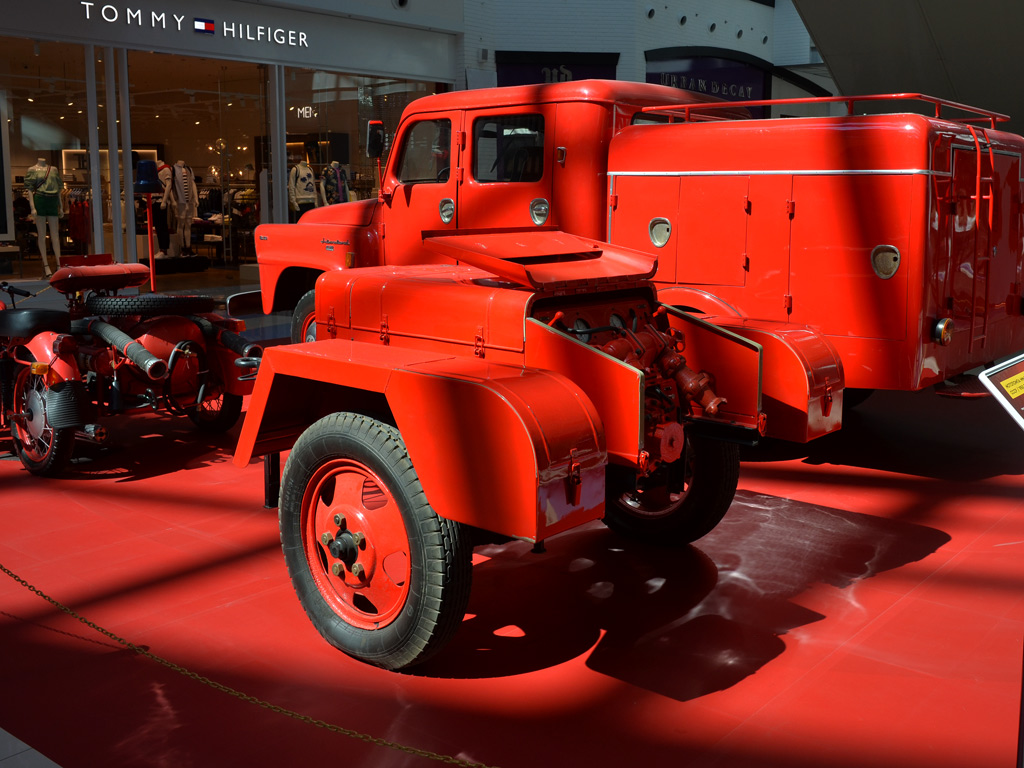 Пожарная мотопомпа ММ-1200. Москва, Ленинградское шоссе (территория ТЦ "Метрополис") 