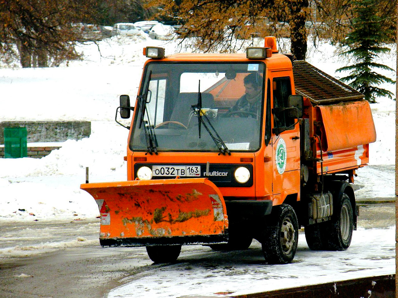 Коммунальная машина Multicar M26 #О032ТВ163. Самара, Молодогвардейская улица