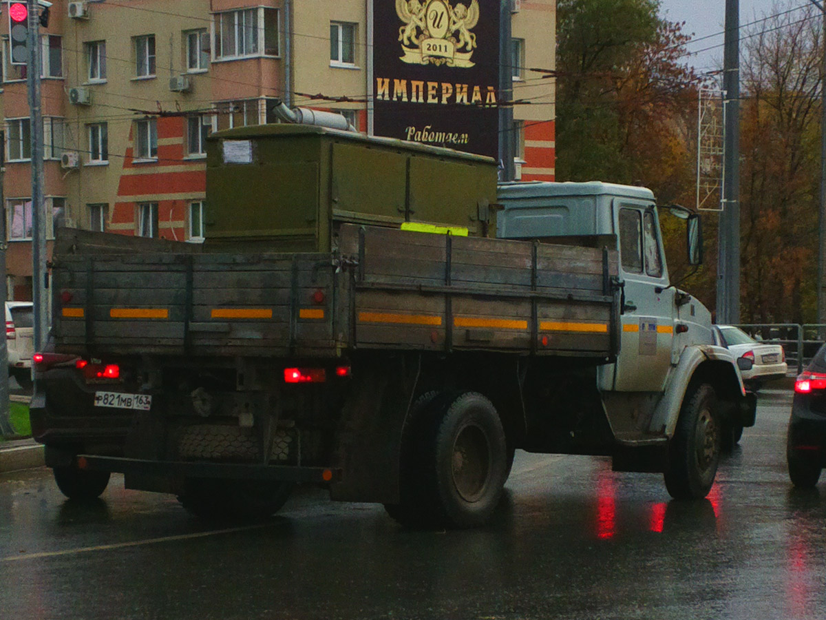 ЗиЛ-433360 #Р 821 МВ 163. Самара, Московское шоссе