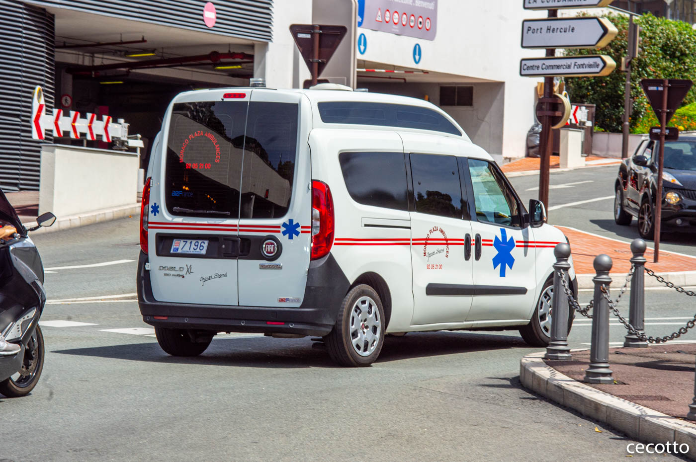 Медицинский автомобиль на базе FIAT Doblo 7196. Monte Carlo