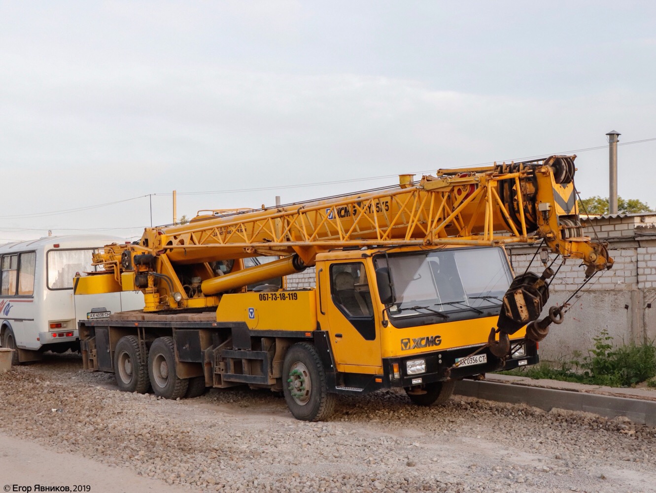 Автокран XCMG QY25K5, #АХ0356СТ. Харьковская область, г. Харьков, улица Гвардейцев-Широнинцев