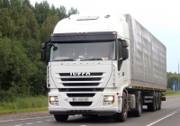 Седельный тягач Iveco Stralis #AI 4554 HK. Псков, Ленинградское шоссе
