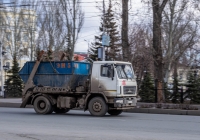 бункеровоз на шасси МАЗ-5551* #У922СА163. г. Самара, площадь Революции