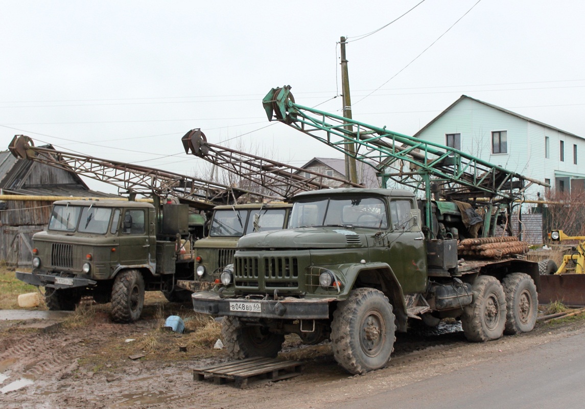 УГБ-50 на шасси ЗИЛ-131Н #В 048 ВВ 60. Псковский район, Неелово