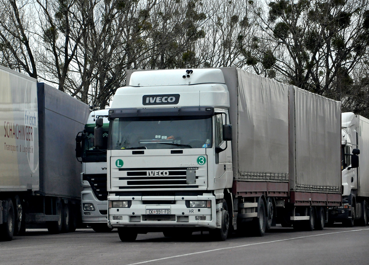 Грузовой автомобиль Iveco EuroStar  #ČK 991-FD. Украина, Харьковская область, г. Харьков, Мерефянское шоссе