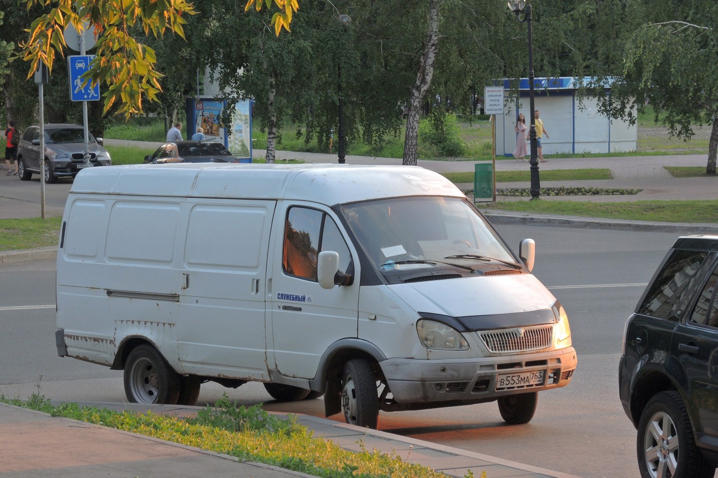 цельнометаллический фургон ГАЗ-2705-288 "Газель-Бизнес" #В553МА763. г. Самара, ул. Осипенко