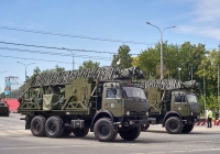 радиорелейная станция Р-416 на шасси КАМАЗ-5350 парадного расчета. г. Самара, ул. Вилоновская