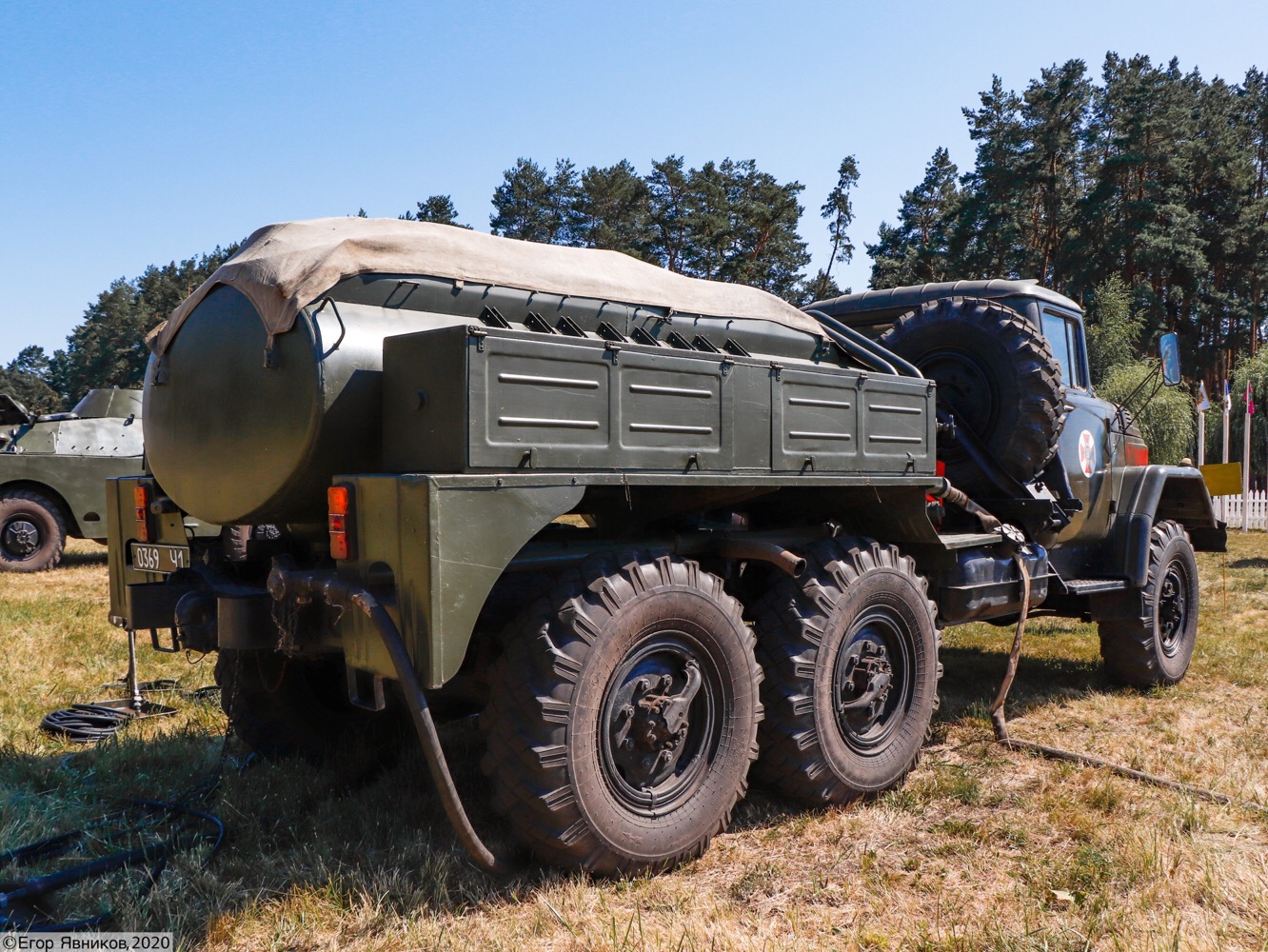 Авторазливочная станция АРС-14 на шасси ЗиЛ-131, #0369Ч1. Харьковская область, Учебный центр Оперативно-спасательной службы гражданской защиты ГСЧС Украины