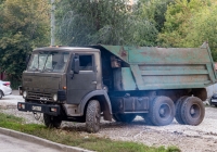 самосвал КамАЗ-55111 #М725МН163. г. Самара, Северо-Восточная магистраль