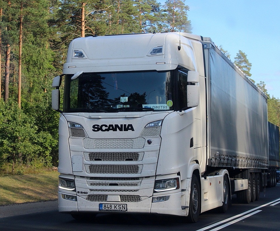 Седельный тягач Scania S 540 #848 KSN. Россия, Псковская область 