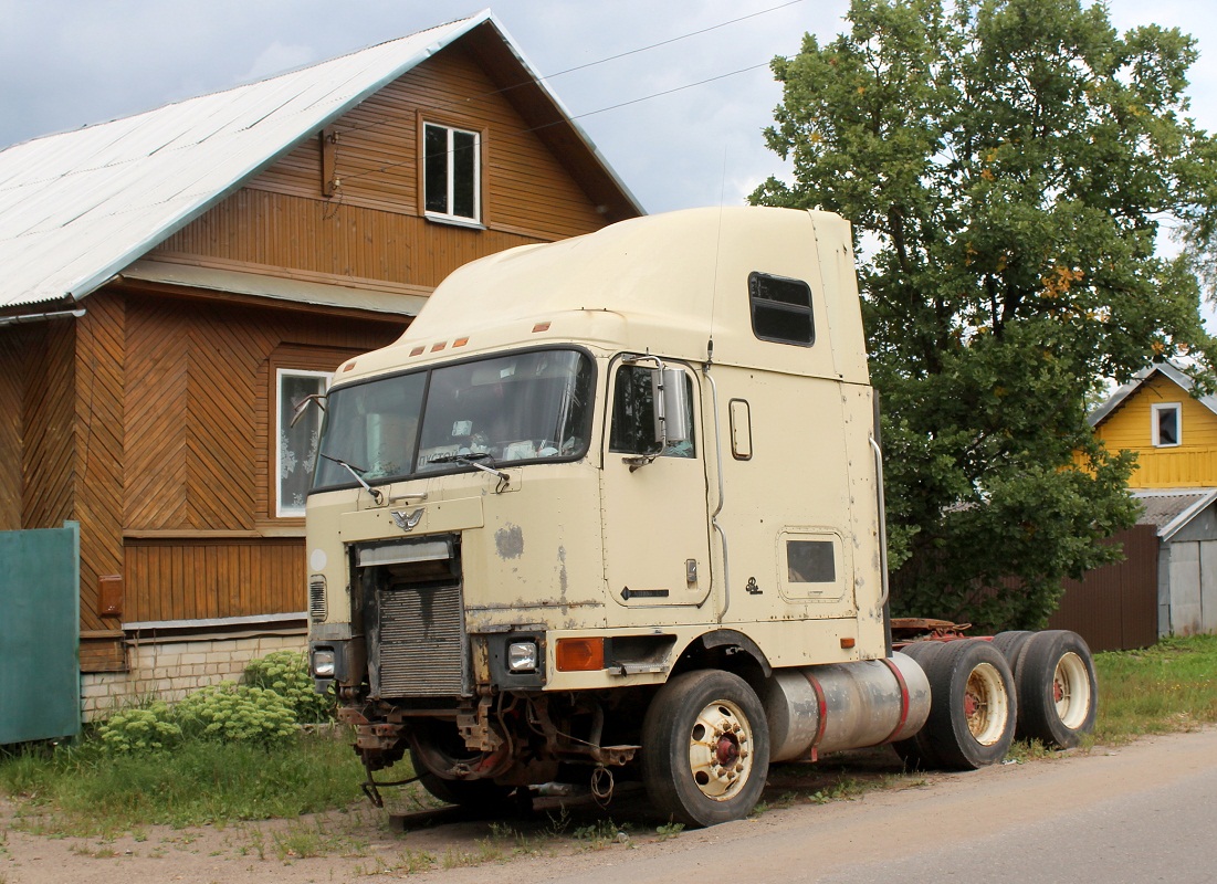 Седельный тягач International 9800#С 003 ВО 60. Псковская область, Новоржев 