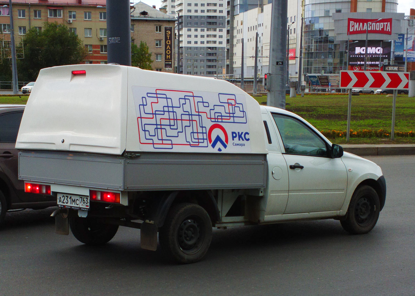 Пикап ВИС-2349 #А321МС763. г. Самара, Московское шоссе