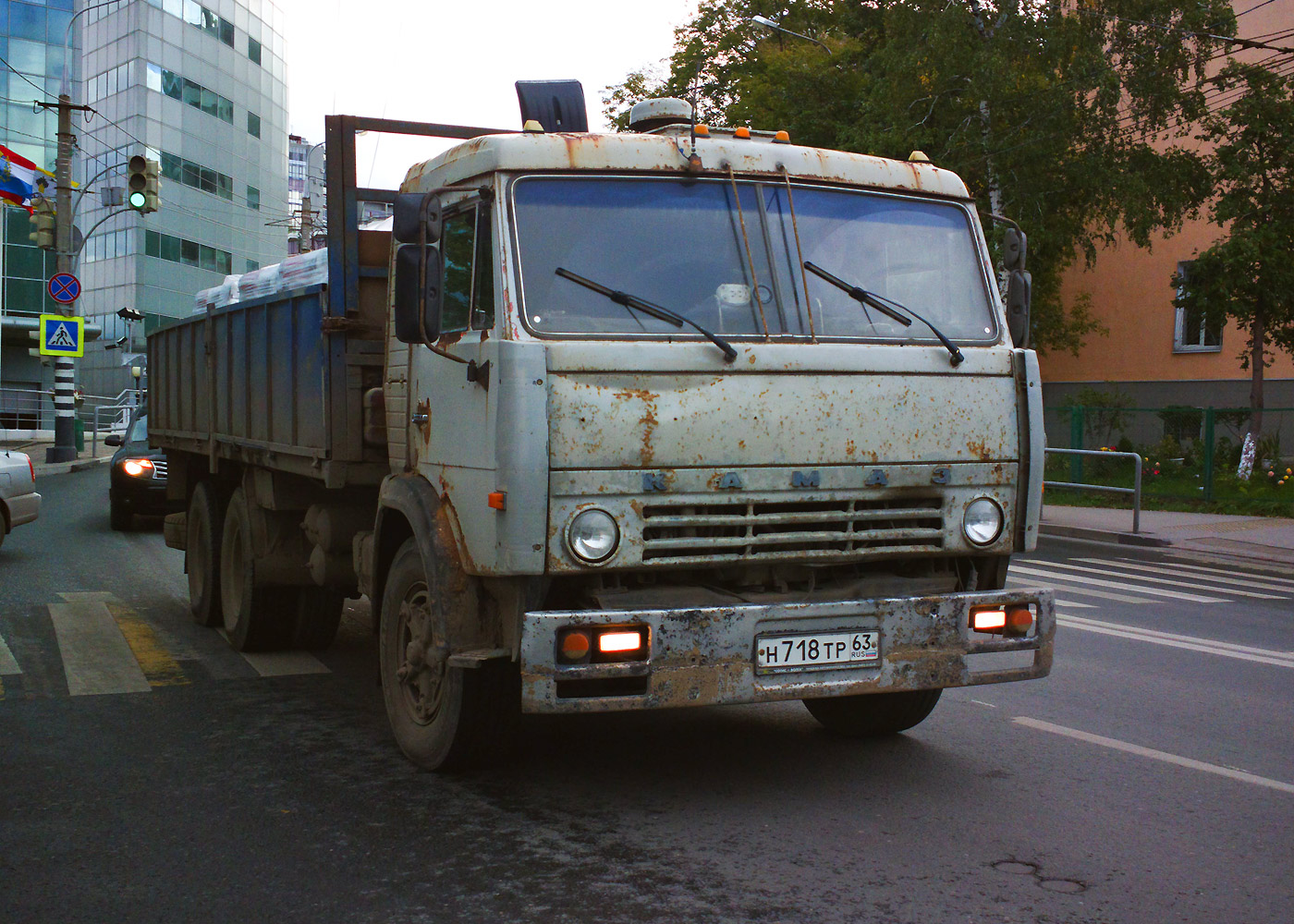 Камаз-5320 #Н718ТР63. Самара, Волжский проспект