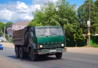 Самосвал на базе КамАЗ-55111 #В733НТ163. Самара, улица Промышленности