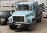 Бортовой грузовой автомобиль ГАЗ-3307 #О378ЕК63. г. Самара, ул. Садовая