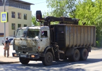 Ломовоз на шасси КамАЗ-53215 #М794ХВ63. г. Самара, ул. Партизанская