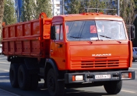 Сельскохозяйственный самосвал КамАЗ-55102 #К633СК73. г. Самара, Московское шоссе