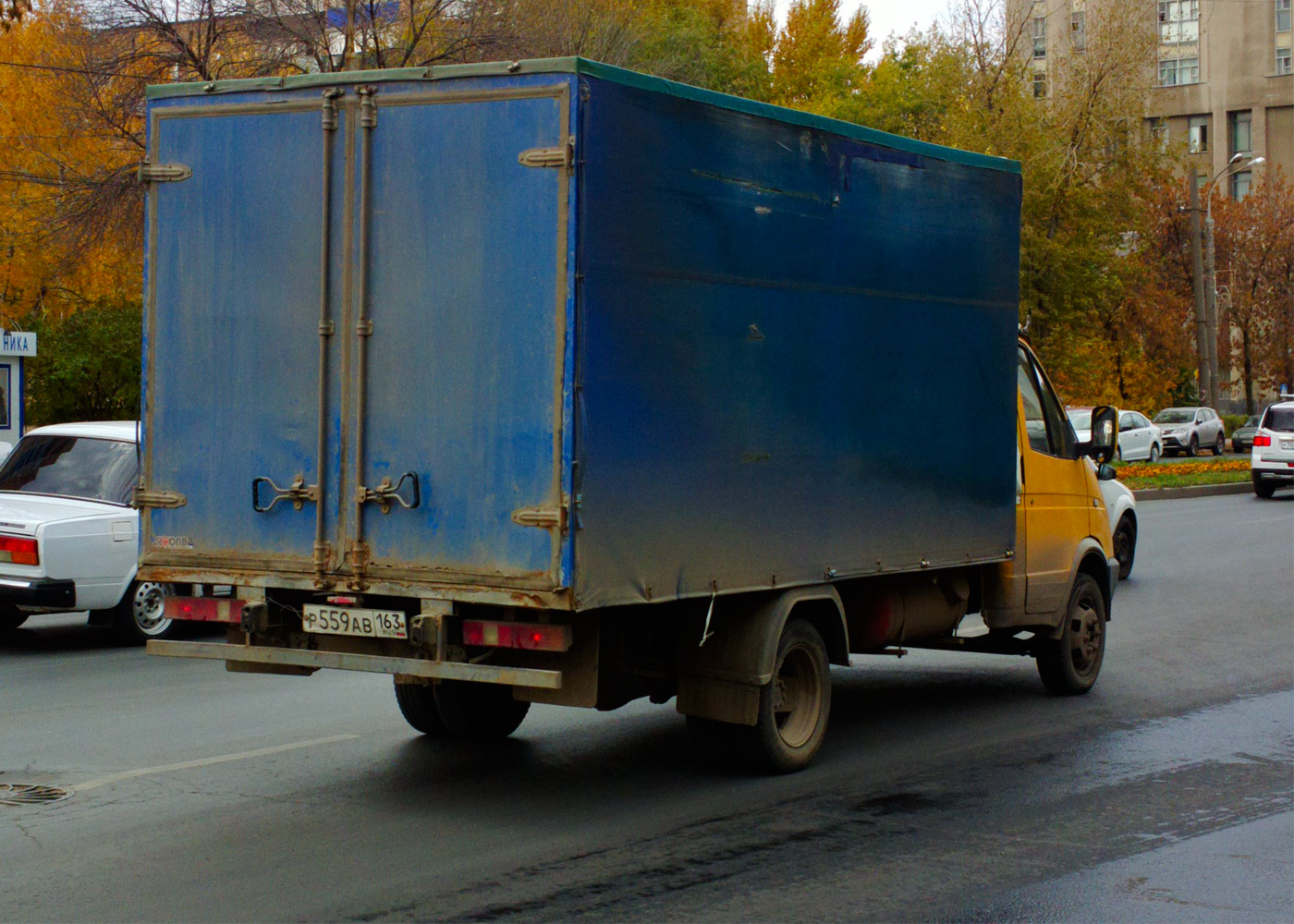 ГАЗ-3302 "Газель" #Р559АВ163. Самара, улица Гагарина